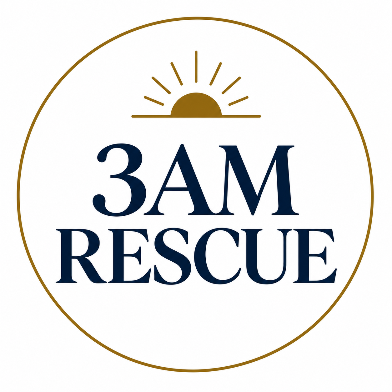 3AM Rescue sunrise logo